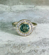Halo Micro Eternity ring