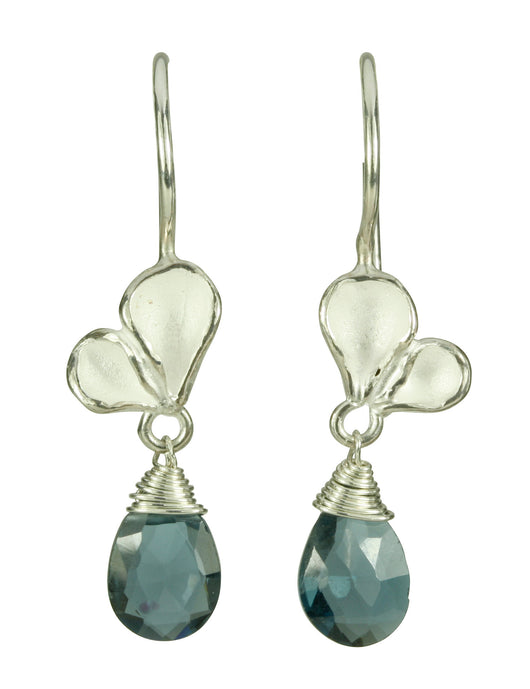 Double Petal Drop Earrings