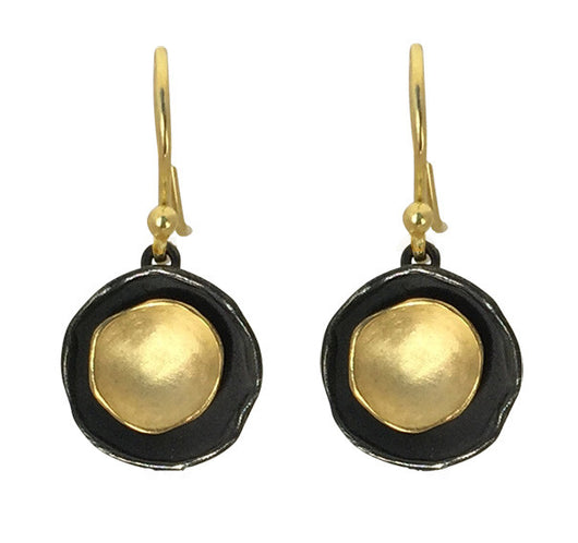 Oyster Dishy Earrings Hook or Post