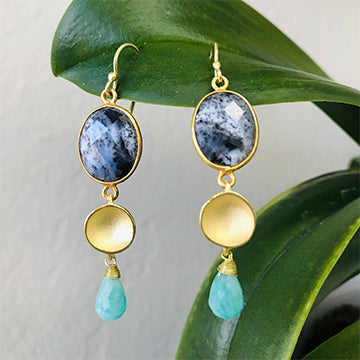 Stepping Stone Earrings