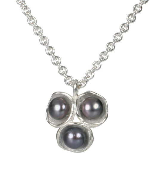 Tri-Pod Pearl Pendant