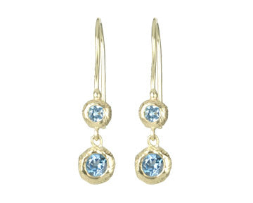 Pebble Dew Drop Earring