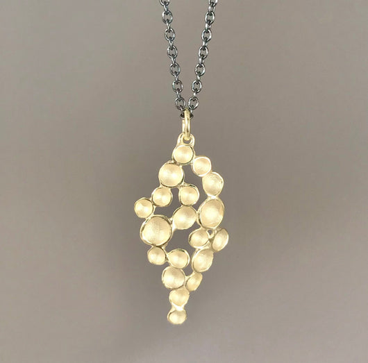 Champagne Marquise Pendant