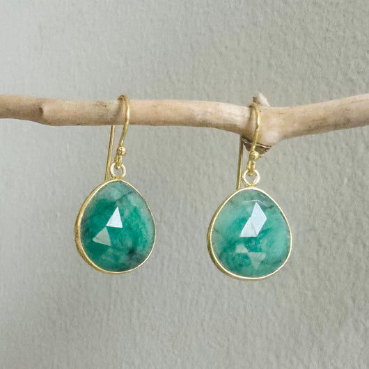 Emerald Earrings