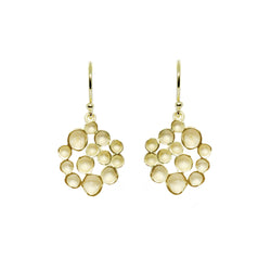 Small Champagne Pod Earring