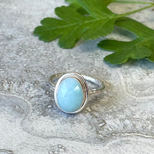Candy Gemstone Ring-Aquamarine